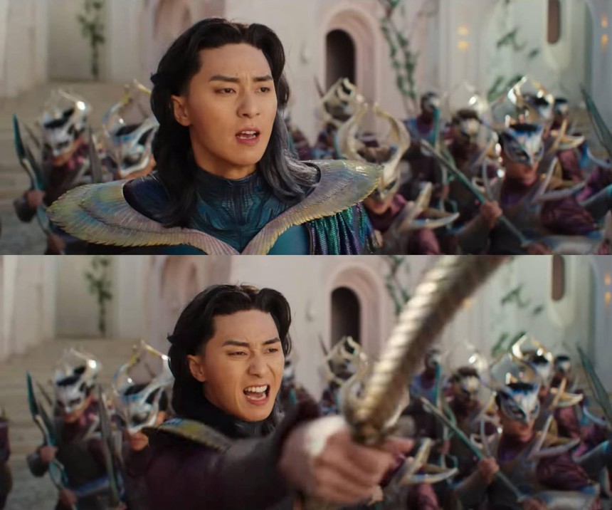 Park Seo Joon xấu thê thảm trong bom tấn Marvel, fan 'rùng mình' nhớ lại tạo hình giống hệt 7 năm trước - Ảnh 3.