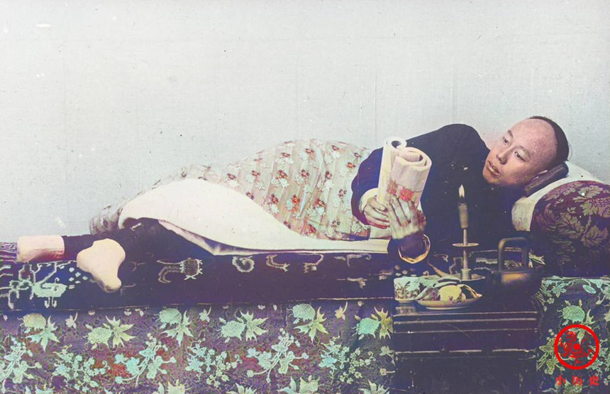 Bộ ảnh màu hiếm thời nhà Thanh: Nhan sắc của kỹ nữ chơi mạt chược gây bất ngờ lớn - Ảnh 7. Bộ ảnh màu hiếm thời nhà Thanh: Nhan sắc của kỹ nữ chơi mạt chược gây bất ngờ lớn - Ảnh 7.