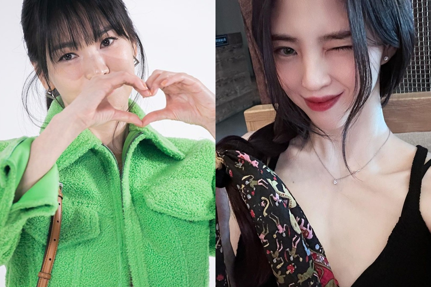 Ngất ngây với loạt ảnh quyến rũ trời sinh của Han So Hee, “cháy” thế nào mà được crush Song Hye Kyo vào thả tim liền tay - Ảnh 3.