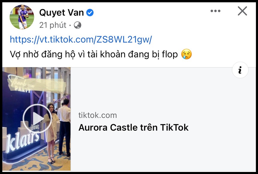 Văn Quyết ghi cột mốc với 100 bàn ở V.League nhưng người chiếm spotlight lại là 'nóc nhà" Huyền Mi - Ảnh 2.