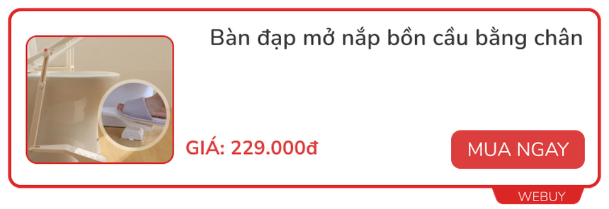 Thiết bị mở nắp bồn cầu bằng chân, vòi sen 7 màu và loạt phụ kiện hay ho dành cho nhà tắm thông minh - Ảnh 4.