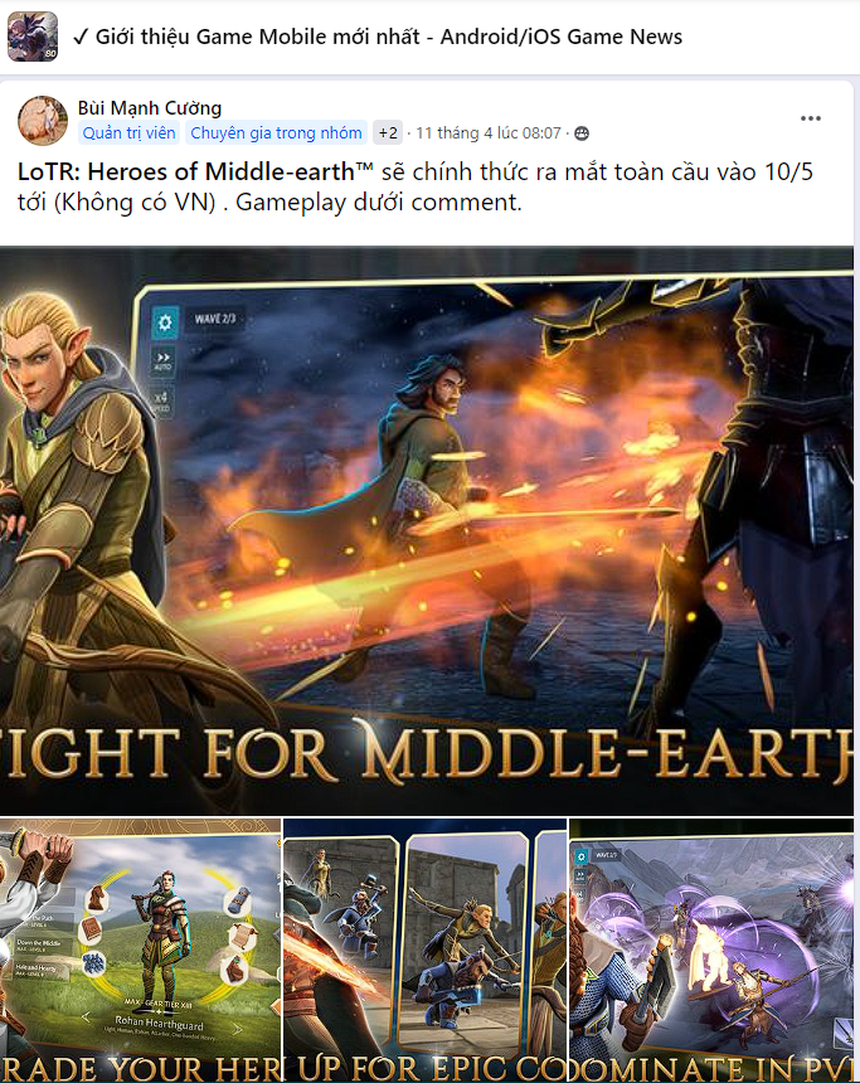 Thêm một bom tấn di động được phát hành toàn cầu nhưng lại khiến game thủ Việt ‘buồn rầu’ - Ảnh 2.