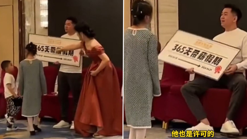 Giấc mơ có thật: Bốc thăm trúng thưởng ở công ty, chàng trai hốt luôn giải thưởng “nghỉ 365 ngày” đến giám đốc cũng phải ghen tị - Ảnh 2. Giấc mơ có thật: Bốc thăm trúng thưởng ở công ty, chàng trai hốt luôn giải thưởng “nghỉ 365 ngày” đến giám đốc cũng phải ghen tị - Ảnh 2.