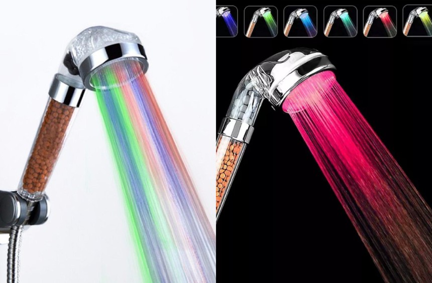 Thiết bị mở nắp bồn cầu bằng chân, vòi sen 7 màu và loạt phụ kiện hay ho dành cho nhà tắm thông minh - Ảnh 1.