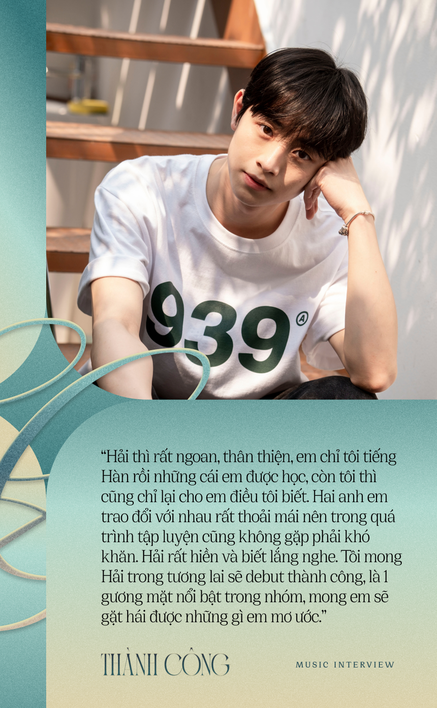 Nguyễn Thành Công - Chàng trai Việt bước ra từ show Hàn: Nếu không may mắn được debut ở Hàn, nhất định trở về Việt Nam theo đuổi ước mơ đến cùng - Ảnh 5. Nguyễn Thành Công - Chàng trai Việt bước ra từ show Hàn: Nếu không may mắn được debut ở Hàn, nhất định trở về Việt Nam theo đuổi ước mơ đến cùng - Ảnh 5.