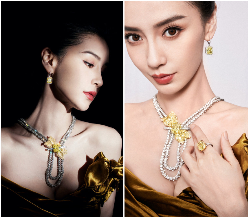 Angelababy đeo vòng cổ 340 tỷ đồng của Tiffany & Co. tham dự sự kiện, cư dân mạng đồn đoán: "Phải chăng sắp có danh phận mới?" - Ảnh 3.