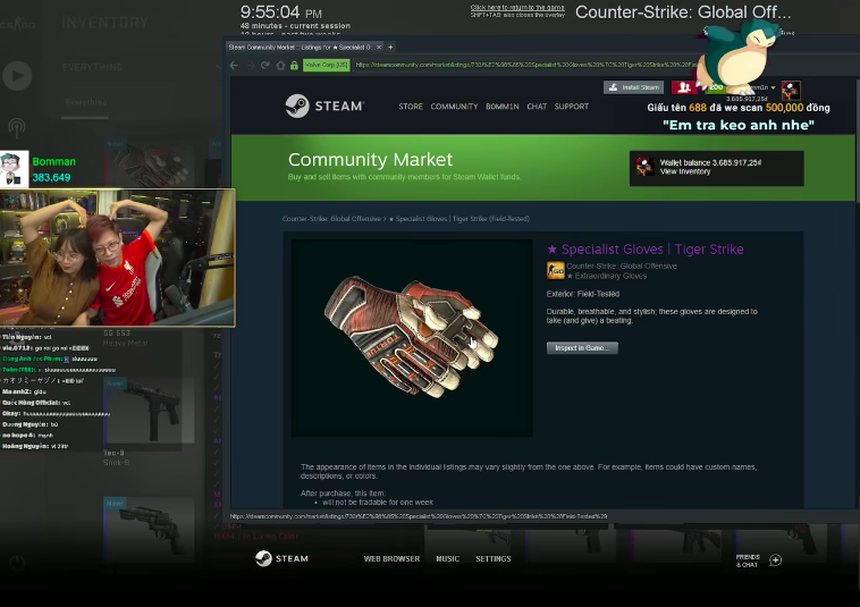 Những pha 'đồng vợ đồng chồng' của gia đình Esports Minh Nghi, lần nào cũng kiếm được món hời - Ảnh 3.