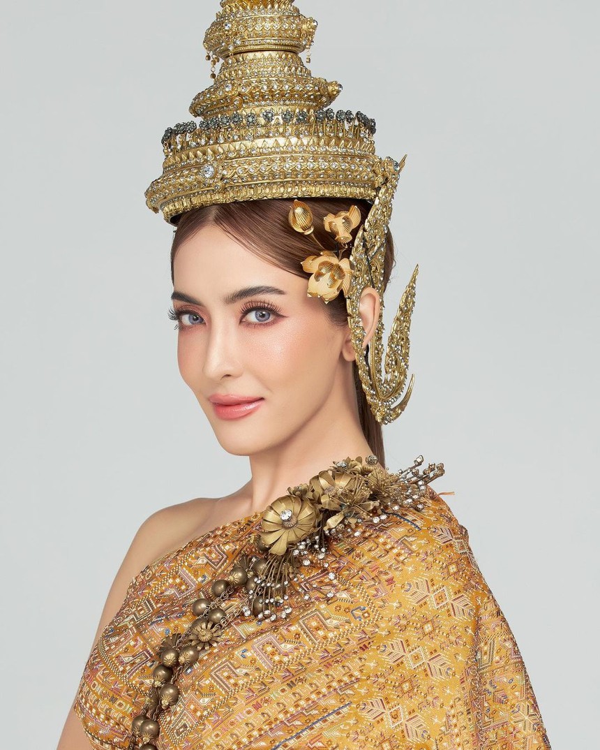 Dàn mỹ nhân Thái hóa Nữ thần Songkran năm nay: Yaya và ngọc nữ lừa đảo 1.600 tỷ quá đẹp nhưng có đọ lại Baifern Pimchanok?  - Ảnh 9.