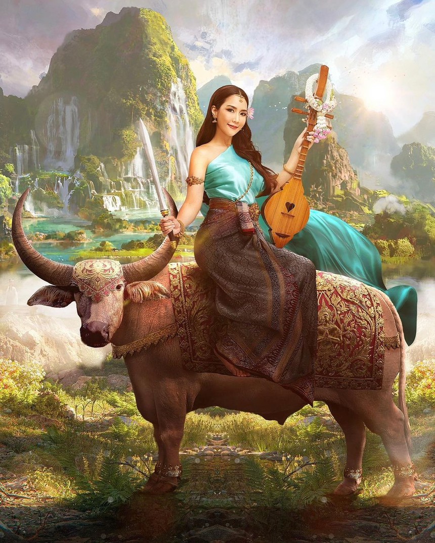 Dàn mỹ nhân Thái hóa Nữ thần Songkran năm nay: Yaya và ngọc nữ lừa đảo 1.600 tỷ quá đẹp nhưng có đọ lại Baifern Pimchanok?  - Ảnh 17.