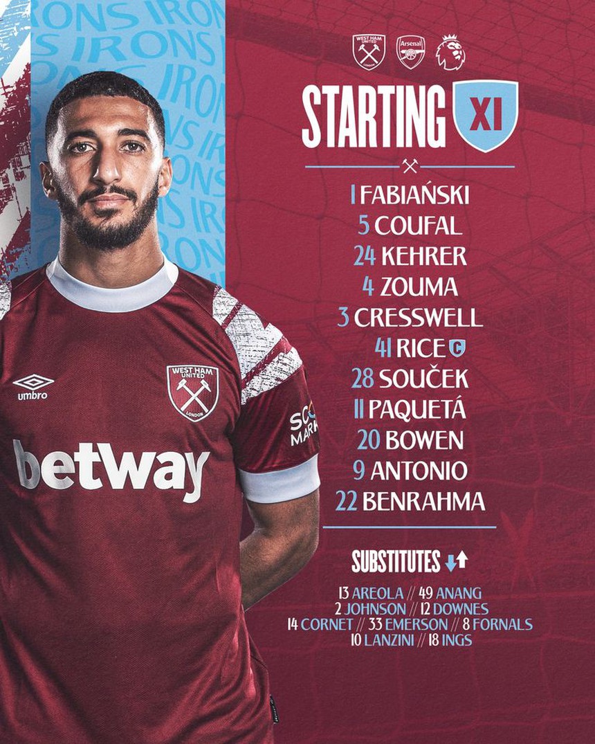 Xem trực tiếp West Ham vs Arsenal (20h00, 16/4), Ngoại hạng Anh vòng 31 ở đâu? - Ảnh 10. Xem trực tiếp West Ham vs Arsenal (20h00, 16/4), Ngoại hạng Anh vòng 31 ở đâu? - Ảnh 10.