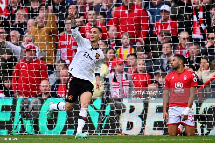2 lần lập chiến công, Antony đưa Man United thoát khỏi mối nguy lớn - Ảnh 2. 2 lần lập chiến công, Antony đưa Man United thoát khỏi mối nguy lớn - Ảnh 2.