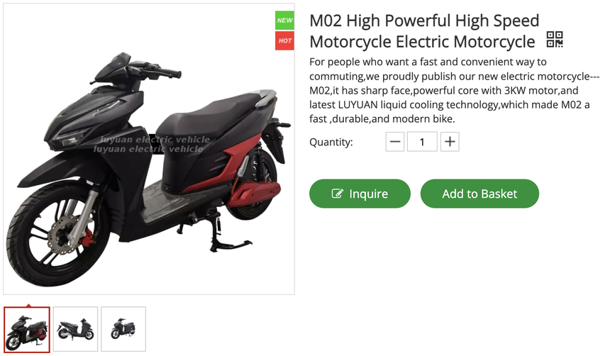 Xe máy điện nhái Vario của tập đoàn Sơn Hà giống hệt xe Trung Quốc: Chung kiểu dáng và nhiều thông số - Ảnh 4.