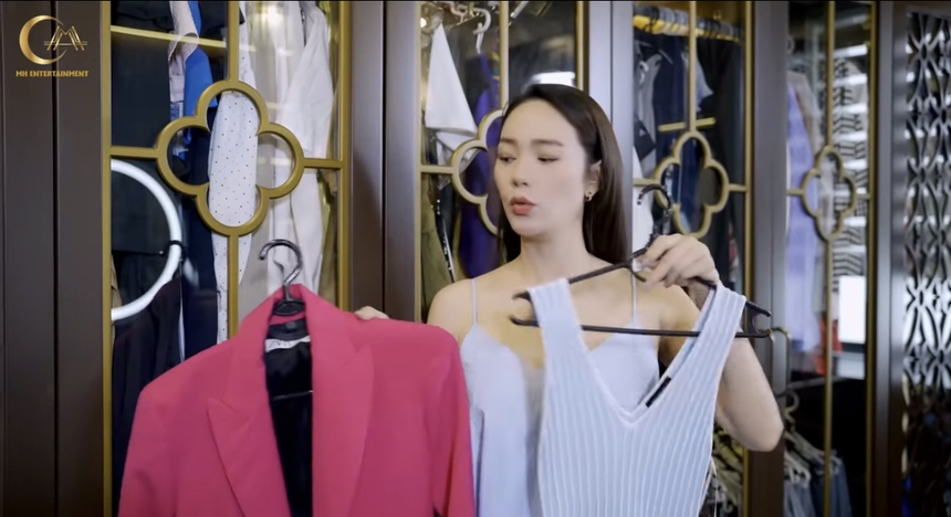 Mẹ bầu Minh Hằng sống trong cơ ngơi nhà chồng: Biệt thự bạc tỷ, những góc hiếm hoi hé lộ đều toát vẻ xa hoa  - Ảnh 7.