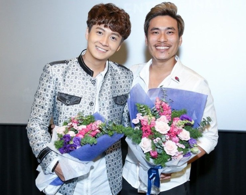 Ngô Kiến Huy không dám nhận 'hack tuổi' khi đứng cạnh nam thần này - Ảnh 2.