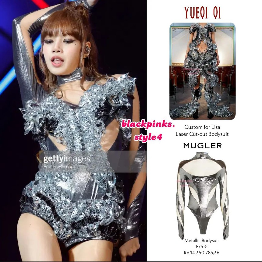 BLACKPINK chi tới hơn 2 tỷ tiền trang phục cho 1 đêm Coachella 2023, tuần 1 đã ''cháy'' thế này sang tuần 2 còn bùng nổ cỡ nào nữa đây? - Ảnh 9. BLACKPINK chi tới hơn 2 tỷ tiền trang phục cho 1 đêm Coachella 2023, tuần 1 đã ''cháy'' thế này sang tuần 2 còn bùng nổ cỡ nào nữa đây? - Ảnh 9.