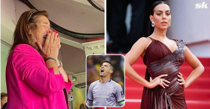 Georgina bị cho đang 'chiến tranh lạnh' với mẹ Ronaldo, mâu thuẫn âm ỉ từ một việc tưởng chừng rất nhỏ - Ảnh 1.