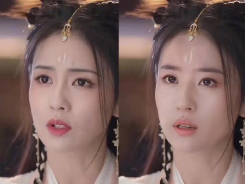 Xôn xao tạo hình Lưu Diệc Phi khi đóng nữ chính 'Trường nguyệt tẫn minh', ra sao mà ai cũng chê tệ hơn Bạch Lộc? - Ảnh 2. Xôn xao tạo hình Lưu Diệc Phi khi đóng nữ chính 'Trường nguyệt tẫn minh', ra sao mà ai cũng chê tệ hơn Bạch Lộc? - Ảnh 2.