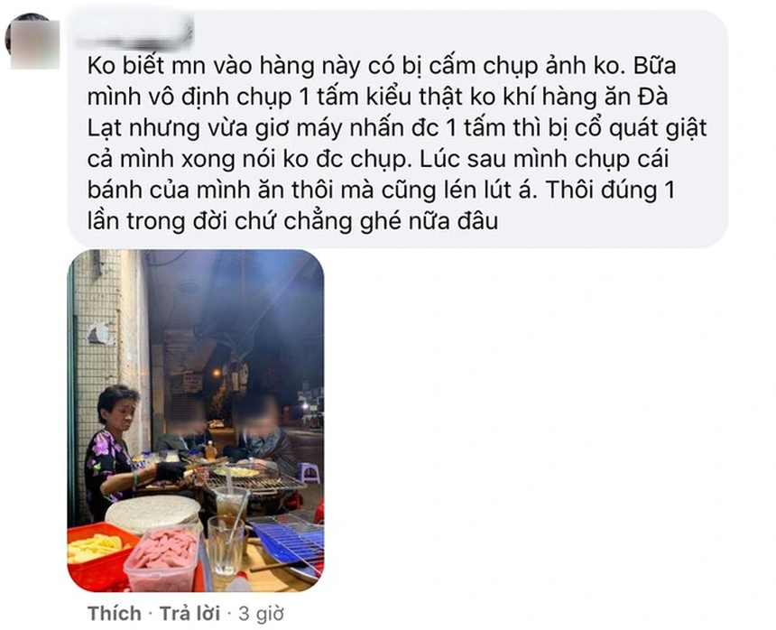 Hàng bánh tráng nướng "bà điên" với loạt quy tắc buôn bán không ai hiểu nổi - Ảnh 5. Hàng bánh tráng nướng "bà điên" với loạt quy tắc buôn bán không ai hiểu nổi - Ảnh 5.