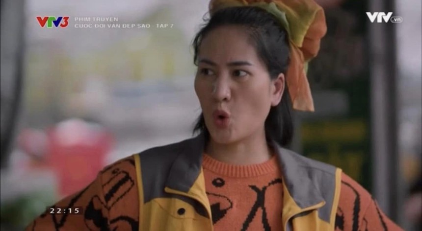 Diễn viên Minh Cúc trở lại ‘loè loẹt’ trong 'Cuộc đời vẫn đẹp sao', đầu tư nhiều cho những phân đoạn xô xát - Ảnh 3.