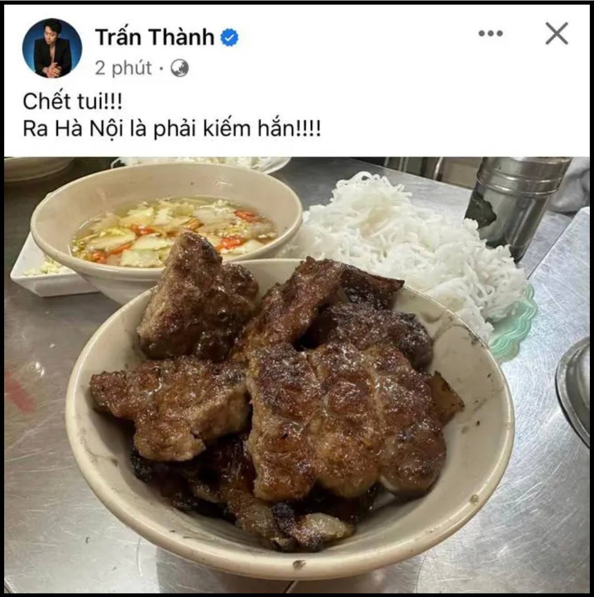 Sở hữu khối tài sản top đầu showbiz nhưng cứ ra Hà Nội là Trấn Thành chỉ thèm món ăn vỏn vẹn 40k/ suất  - Ảnh 8.