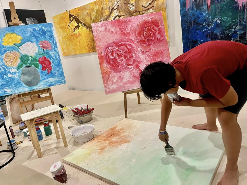 Hướng đến Giải thưởng Thiếu nhi Dế Mèn lần 4 - 2023: Trái tim rộng mở của họa sĩ nhí Xèo Chu - Ảnh 2.