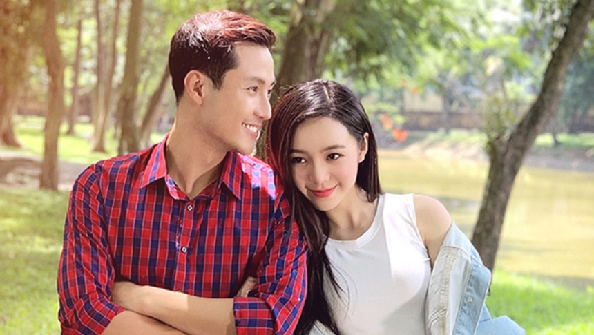 Thanh Sơn: Trước khi 'làm chồng' trong 'Gia đình mình vui bất thình lình', từng nên đôi với không ít mỹ nhân của VFC - Ảnh 3.