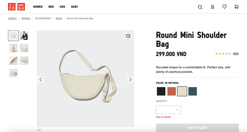 Chiếc túi 299K của Uniqlo bất ngờ trở thành phụ kiện hot nhất quý I/2023 - Ảnh 5. Chiếc túi 299K của Uniqlo bất ngờ trở thành phụ kiện hot nhất quý I/2023 - Ảnh 5.