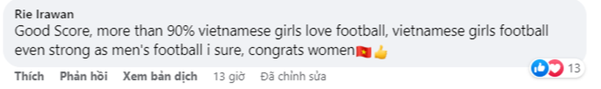 Tuyển nữ Việt Nam thắng đội bóng Nhật Bản với tỷ số khó tin, CĐV Đông Nam Á khen hết lời - Ảnh 3. Tuyển nữ Việt Nam thắng đội bóng Nhật Bản với tỷ số khó tin, CĐV Đông Nam Á khen hết lời - Ảnh 3.