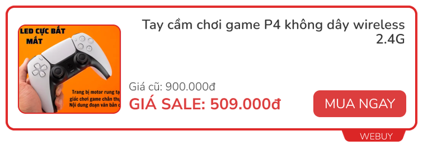 Nghỉ lễ tận 5 ngày, tranh thủ săn vài deal phụ kiện giải trí hay ho để cày game, cày phim xả láng, nhiều món sale tới 50% - Ảnh 4.