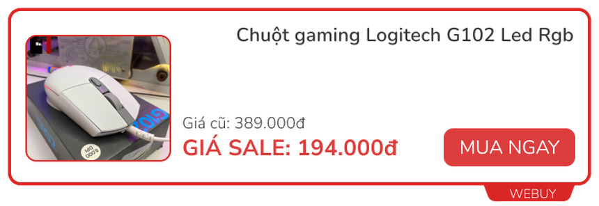 Nghỉ lễ tận 5 ngày, tranh thủ săn vài deal phụ kiện giải trí hay ho để cày game, cày phim xả láng, nhiều món sale tới 50% - Ảnh 6.