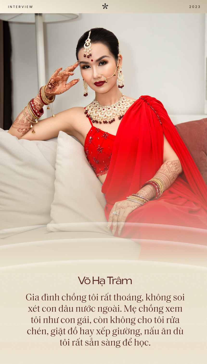 Phỏng vấn Võ Hạ Trâm: 'Gia đình chồng tôi không soi xét con dâu nước ngoài' - Ảnh 6.