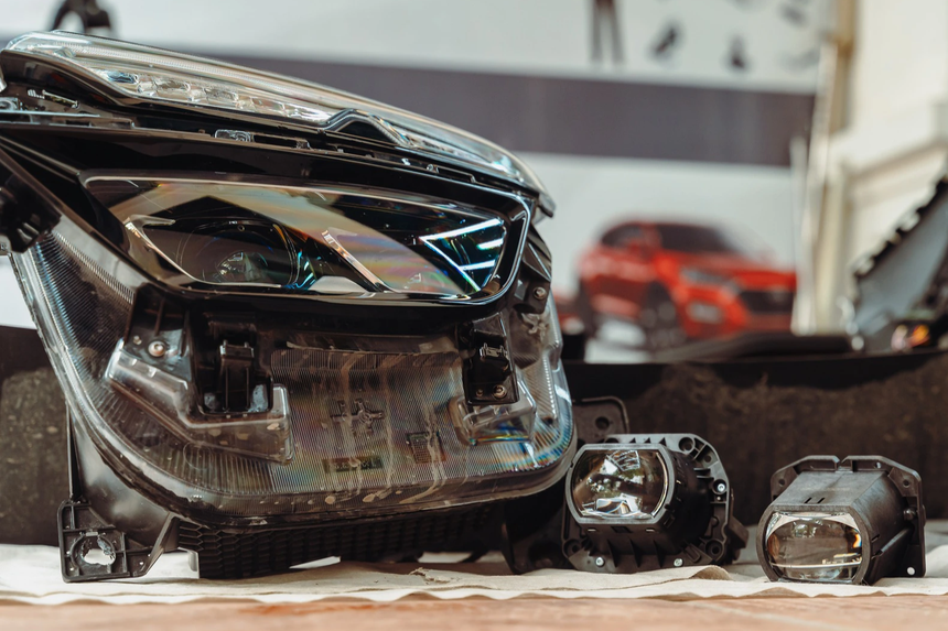 Mổ tung đèn VinFast VF 8, chuyên gia đánh giá: 'Dễ tháo, thừa bền, hoàn thiện tốt nhưng chiếu sáng yếu - Ảnh 4.