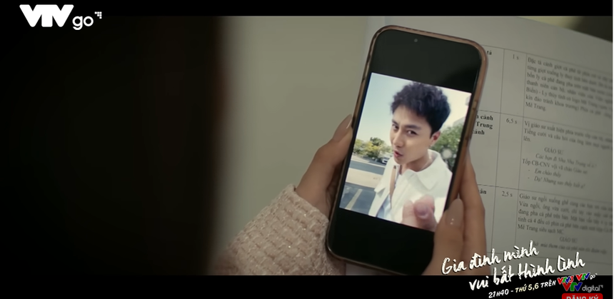 'Gia đình mình vui bất thình lình' tập 14: Công đuổi vợ về để ăn cơm với 'trà xanh' - Ảnh 5.