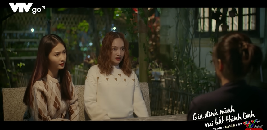 'Gia đình mình vui bất thình lình' tập 14: Công đuổi vợ về để ăn cơm với 'trà xanh' - Ảnh 8.