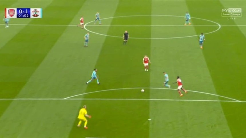 Ramsdale bị CĐV chế nhạo là 'De Gea của thành London' sau sai lầm thảm họa - Ảnh 2.