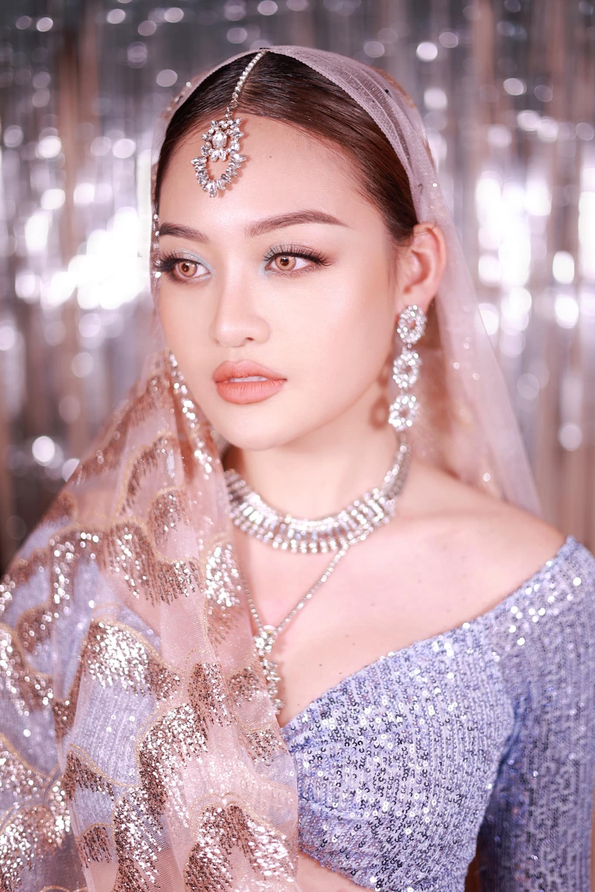 Thùy Anh ‘bắt trend’ gái Ấn khiến fan ngất ngây - Ảnh 1.