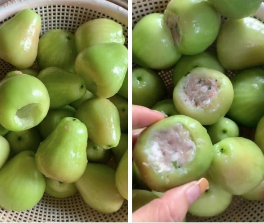 Món canh với loại quả lạ dồn thịt độc đáo tại miền Tây: dân địa phương sống 30 năm vẫn chưa thấy cảnh này  - Ảnh 2.