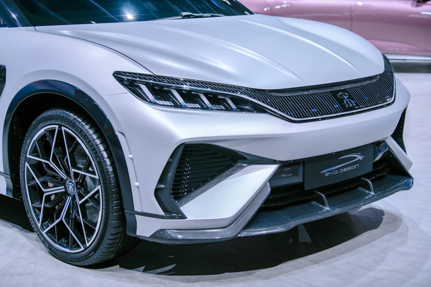 SUV BYD đầu như Kia EV6, đuôi như Porsche Cayenne chào sân - Ảnh 3.