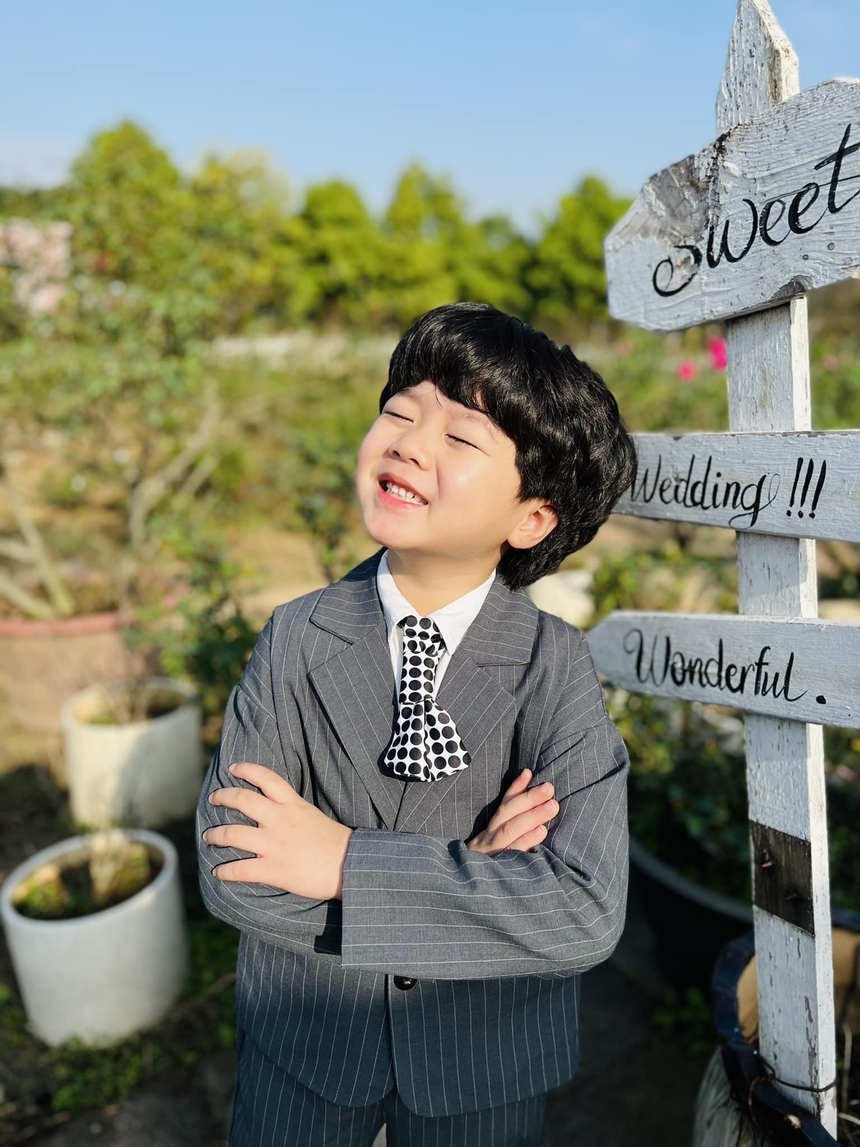 Con trai màn ảnh của Doãn Quốc Đam và Lan Phương: Chuyên làm mẫu nhí, khả năng học thoại cực siêu - Ảnh 9.