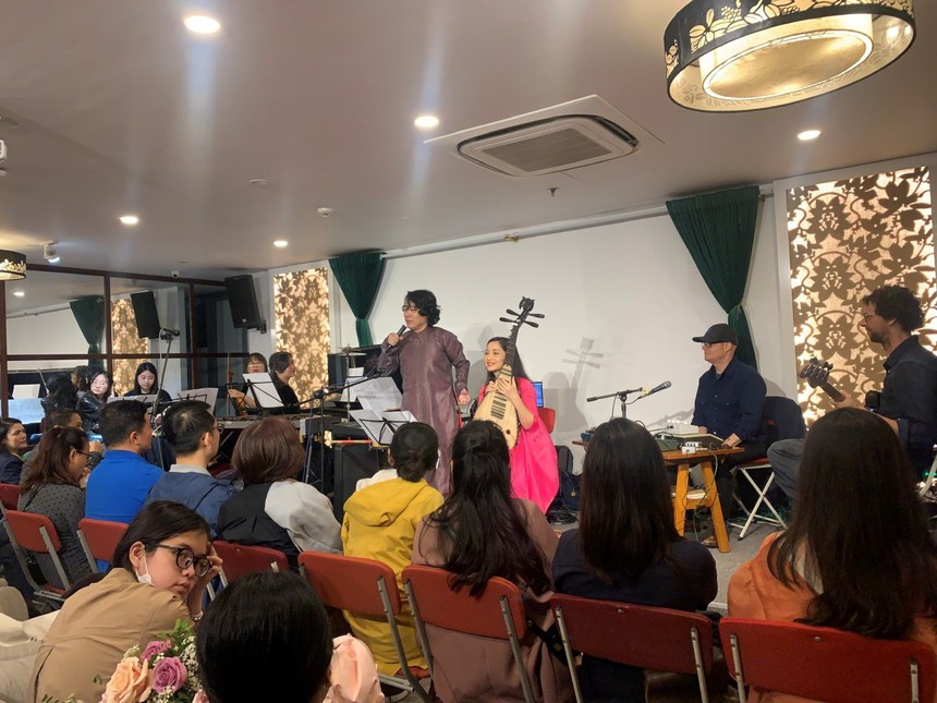 Nhạc sĩ Đỗ Kiên Cường sáng tạo âm nhạc từ 'Truyện Kiều' - Ảnh 1.