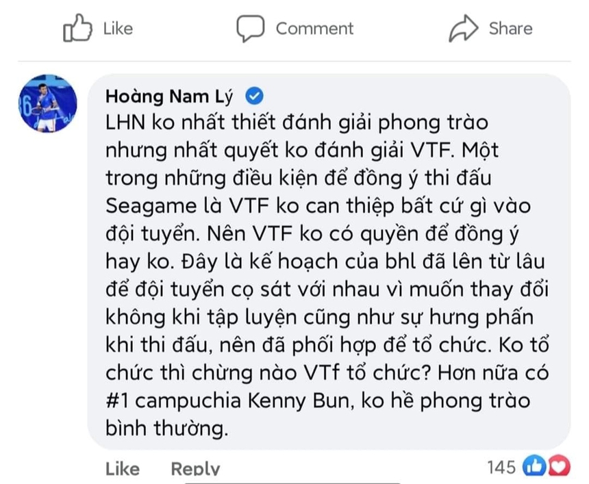 SEA Games 32 sắp khởi tranh, Lý Hoàng Nam lại vướng vào tranh cãi mới - Ảnh 3.