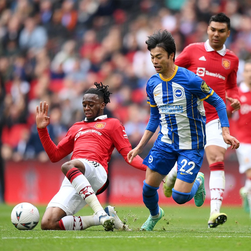 Brighton là đội chơi hay hơn trong hiệp 1