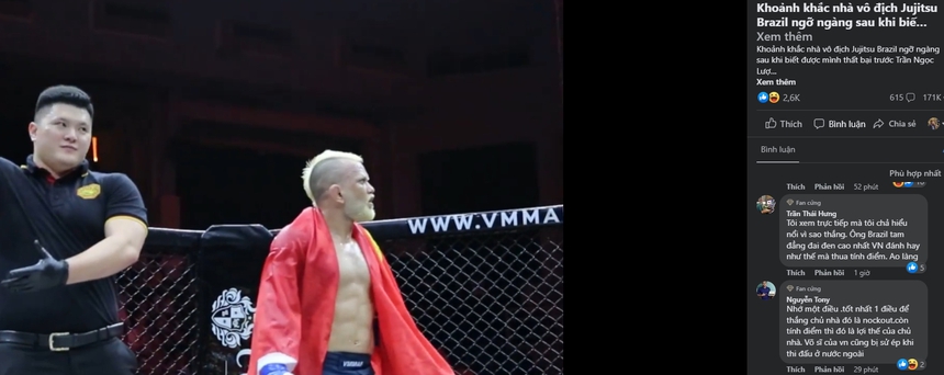Khoảnh khắc cao thủ Brazil 'há hốc mồm' không hiểu sao thua Trần Ngọc Lượng gây bão mạng - Ảnh 4.