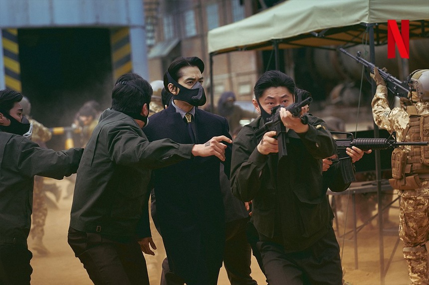 Song Seung Heon đầy thần thái tài phiệt, Kim Woo Bin và Esom quá 'chiến' trong phim mới - Ảnh 6.