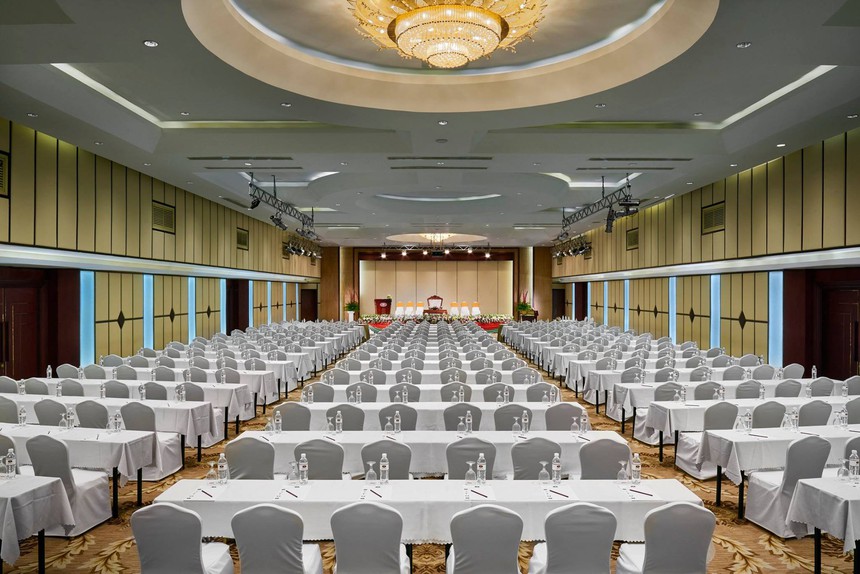 Cận cảnh khách sạn 4 sao của U22 Việt Nam tại SEA Games 32, gợi nhớ ký ức vô địch Đông Nam Á - Ảnh 7.