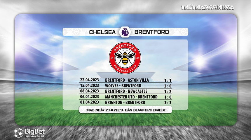Nhận định, soi kèo Chelsea vs Brentford (01h45, 27/4), Ngoại hạng Anh vòng 33 - Ảnh 7.