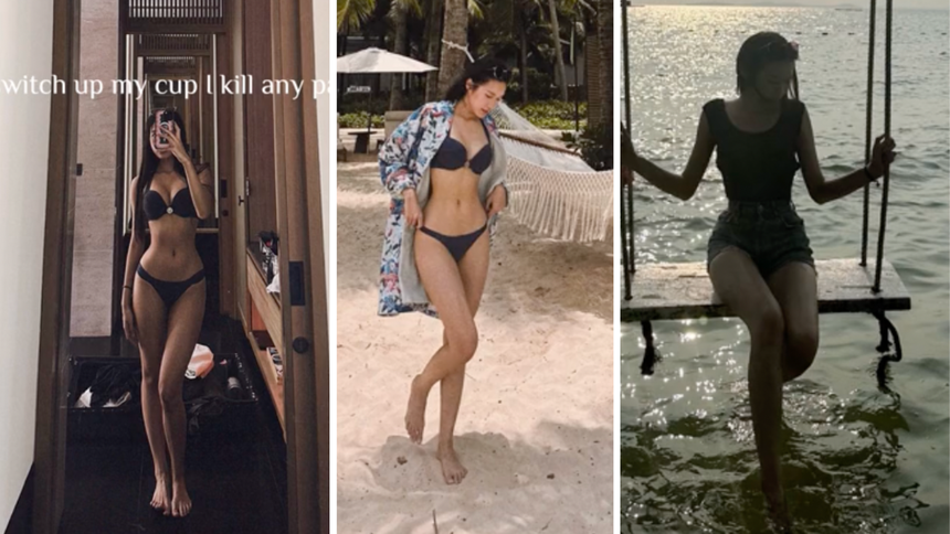 Doãn Hải My gây sốt với vòng eo cực phẩm, Văn Hậu vội 'đánh dấu chủ quyền' - Ảnh 2.