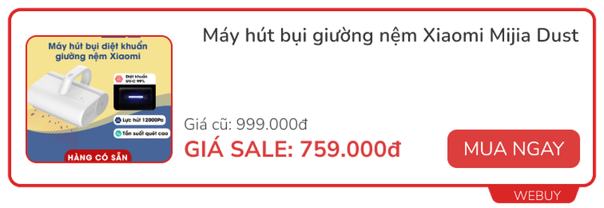 Đồ gia dụng Xiaomi lại sale đậm sát dịp lễ, nhiều món hè này nhà nào cũng cần - Ảnh 7.