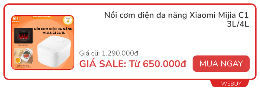 Đồ gia dụng Xiaomi lại sale đậm sát dịp lễ, nhiều món hè này nhà nào cũng cần - Ảnh 5.