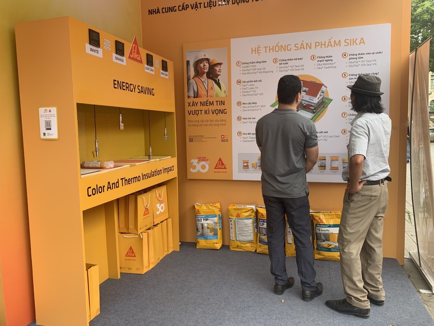 Tuần lễ triển lãm kiến trúc Việt Nam 2023: Nổi bật giải pháp chống nóng - chống thấm ‘2 trong 1’ giảm thiểu tác động xấu tới môi trường  - Ảnh 4.